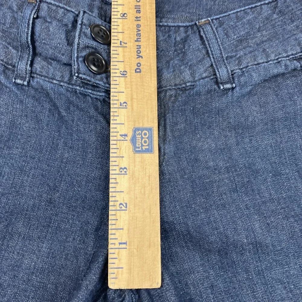 LUCKY BRAND DUNGAREES Flare Leg Women's Low Rise Jeans Flap Pockets 6/28 7W10208 - Picture 10 of 13